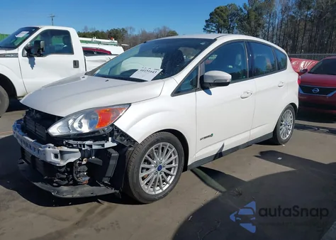 2013 Ford C-Max Hybrid Se из США, поврежденный, VIN 1FADP5AU7DL513364